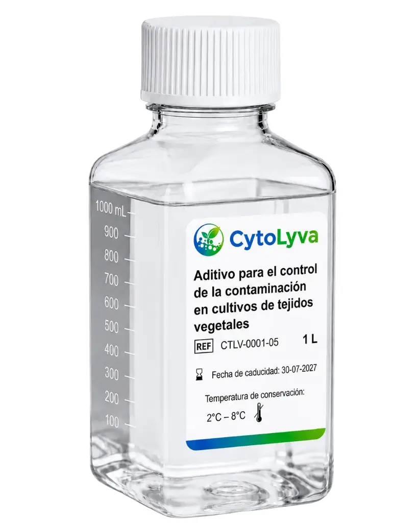 Aditivo Para El Control De La Contaminación En Cultivos De Tejidos Vegetales